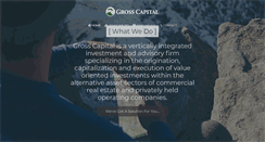 Desktop Screenshot of grosscap.com